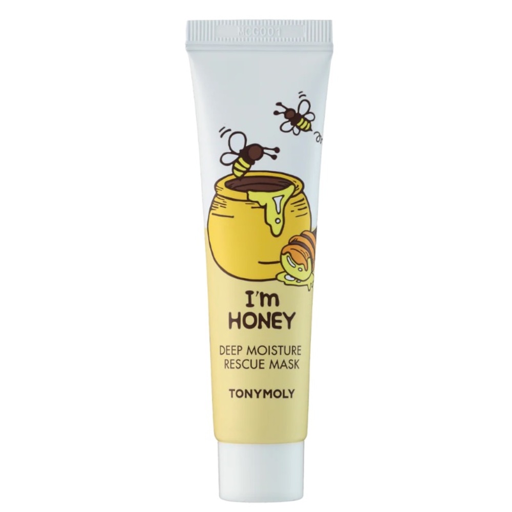 NWT TONYMOLY I'm Honey Deep Moisture Rescue Mask Travel Size 1 oz